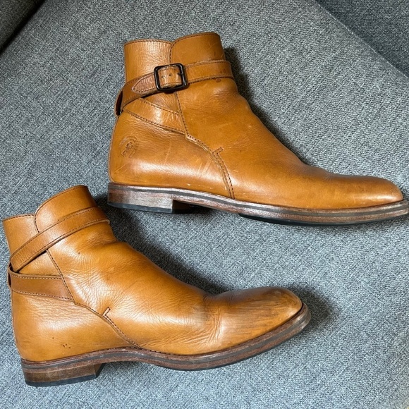 La Botte Gardiane Womens Jodhpur Paris Boots, 41.5/11 -Natural -Nicely Broken In - Picture 2 of 16